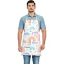 Personalized Rainbow Pattern Name Kitchen Apron Kitchen Apron View1