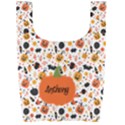 Personalized Name Any Text Foldable Shopping Bag Foldable Shopping Bag View1