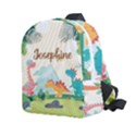 Personalized Dinosaur Name Any Text Kids Age Lightweight Preschool Backpack Kids  Age 2-4 Lightweight Preschool Backpack View1