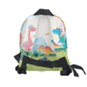 Personalized Dinosaur Name Any Text Kids Age Lightweight Preschool Backpack Kids  Age 2-4 Lightweight Preschool Backpack View2