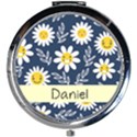 Smile Daisy Mini Round Mirror View1
