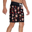 Personalized Photo Many Face Head Cherry Boxer Men s Beach Shorts View3