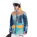 Custom Mix Color Any Text Name Men s Multi Pockets Zip Ski and Snowboard Waterproof Breathable Jacket View2