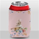 Personalized Easter Rabbit Bunny Name Can Cooler View2