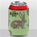 Personalized Happy Easter Day Bunny Rabbit Name Can Cooler View2