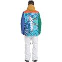 Custom Mix Color Any Text Name Men s Multi Pockets Zip Ski and Snowboard Waterproof Breathable Jacket View4