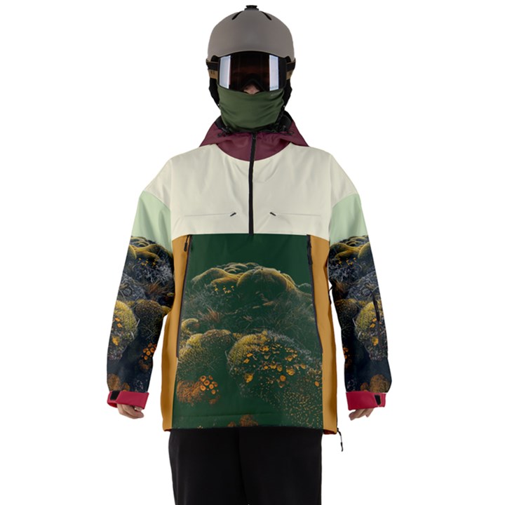 Custom Mix Color Any Text Name Men s Ski and Snowboard Waterproof Breathable Jacket