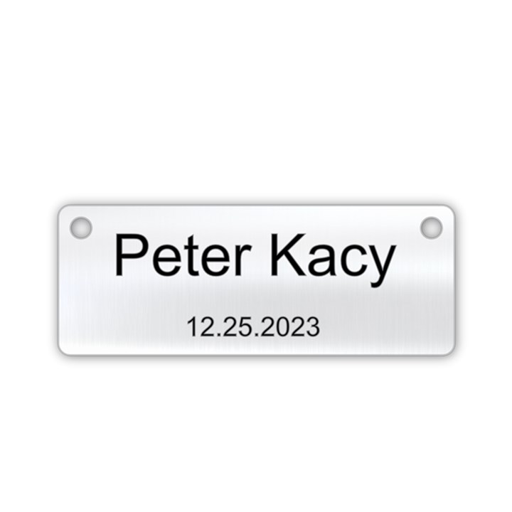 Personalized Speak Love Message 925 Sterling Silver Pendant Necklace