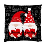 PERSONALIZED VALENTINE GNOME CUSHION Standard Cushion Case (One Side) Front