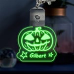 Personalized Name Halloween Multicolor LED Acrylic Ornament Front