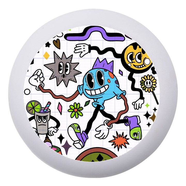 Funny Illustration Dento Box Dento Box with Mirror