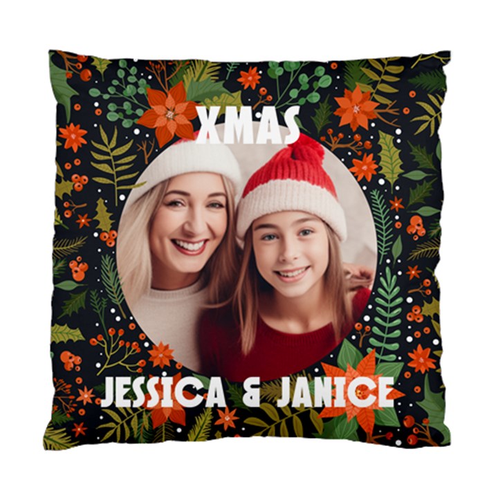 xmas photo cushion Standard Cushion Case (One Side)