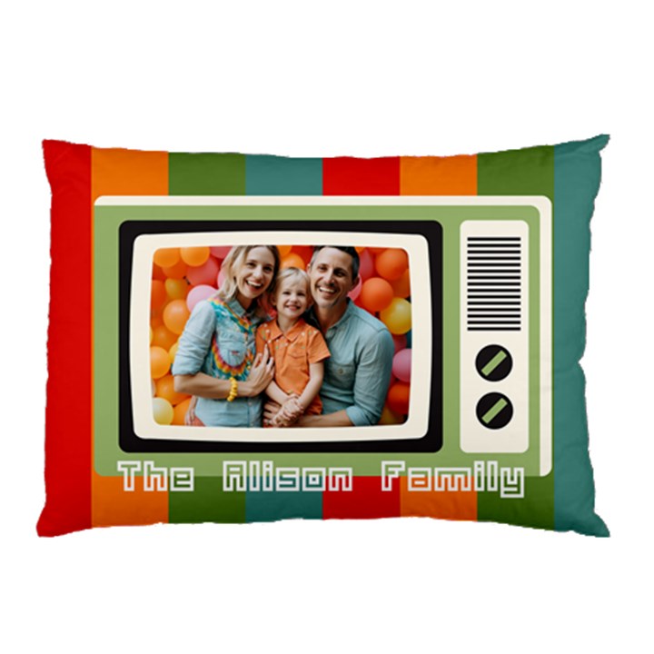 TV frame pillow Pillow Case