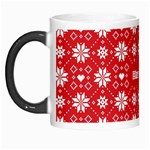 Xmas pattern mug Morph Mug Left