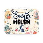 Personalized Easter Name Flip Top Metal Box Flip Top Metal Box (Silver)   Front