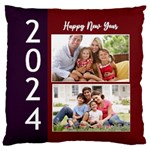 Personalized Photo Year Any Text Large Cushion 16  Baby Flannel Cushion Case (Two Sides) Back