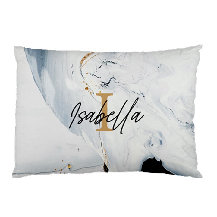 Personalized Initial Name Marble Pillow Case Pillow Case