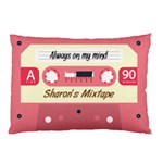 Personalized Cassette Tape Name Pillow Case Pillow Case 26.62 x18.9  Pillow Case