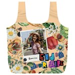 Personalized Enjoy Your Life Photo Name Recycle Bag Full Print Recycle Bag (XXXL) Front