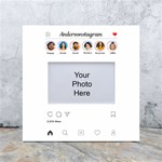 Personalized Instagram family Any Text Box Photo Frame White Box Photo Frame 4  x 6  Front