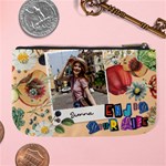 Personalized Enjoy Your Life Photo Name Large Coin Purse Large Coin Purse Back
