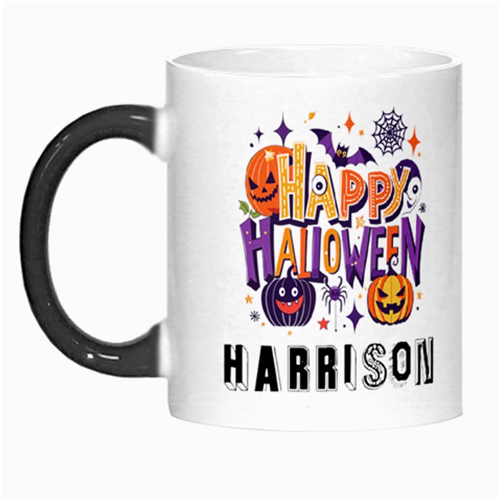 Personalized Halloween Name Any Text Morph Mug Morph Mug