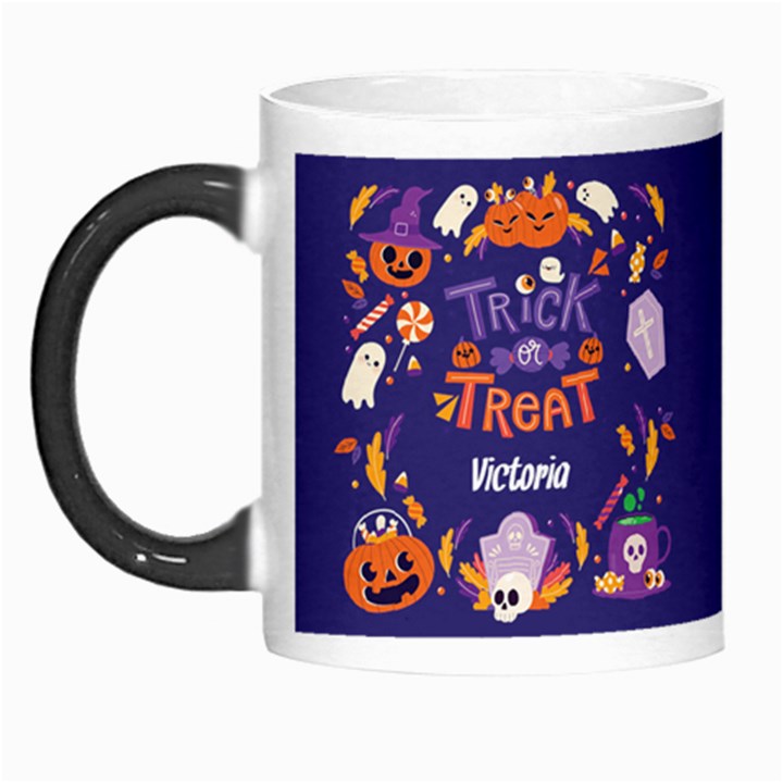 Personalized Halloween Name Any Text Morph Mug Morph Mug