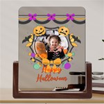 Personalized Photo Ribbon with Pumpkin Frame Acrylic UV Print 6  Tabletop Frame Acrylic UV Print 6  Tabletop Frame (U-Shape) Front