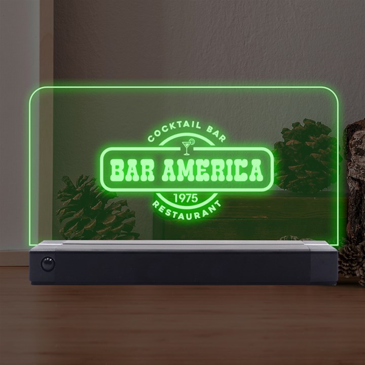 Personalized LED Sign LED Acrylic Message Display