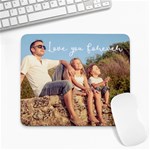 Love You Forever Large Mousepad Front