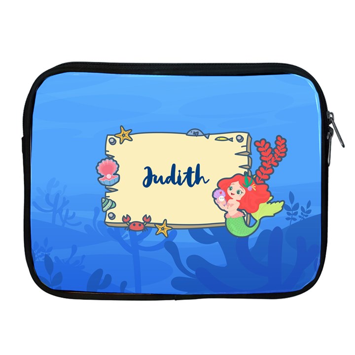 Mermaid Personalized Name IPad Case Apple iPad Zipper Case